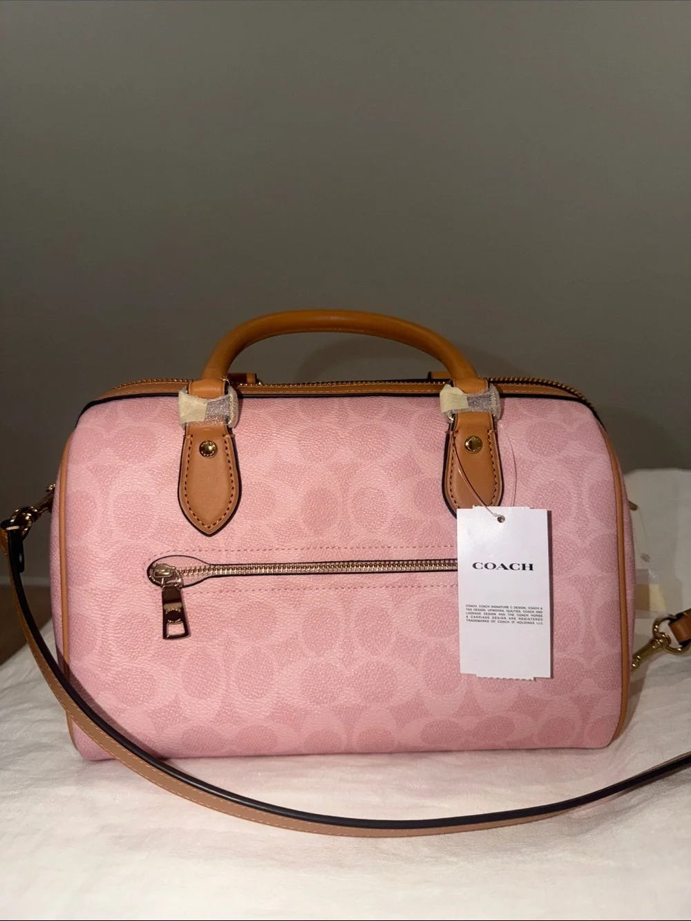 Coach satchel soft